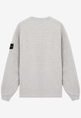 Stone Island Compass Patch Sweatshirt Gray L1S156100022S0329V0M64_MELANGE GREY_48900882