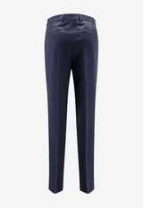 Brunello Cucinelli Tailored Straight-Leg Pants Blue MR478L00HC1021_Blue_40000189