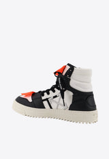Off-White 3.0 Court High-Top Leather Sneakers Multicolor OMIA065S26LEA0010110_White_53278368