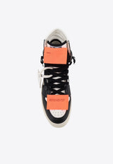 Off-White 3.0 Court High-Top Leather Sneakers Multicolor OMIA065S26LEA0010110_White_53278368