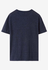 Loro Piana Gargano Linen T-shirt Navy FAM8107W000_BLUE NAVY_53281624