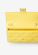 Fendi Baguette Embossed FF Leather Clutch Bag Yellow 8M0498AAJDF1TD0_GINESTRA OS_42822690
