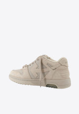 Off-White Out of Office Suede and Leather Sneakers Cream OMIA189S26LEA0046F08_White_53278371
