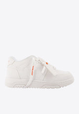 Off-White Out of Office Leather Sneakers White OMIA189S26MAT0010120_MOLDED WHITE_53278377