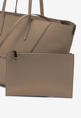 Brunello Cucinelli Large BC Duo Hammered Leather Tote Bag Beige MBDKD2573C2767_09414f59-b0c1-4866-8183-8b654ee297cd