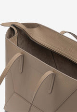 Brunello Cucinelli Large BC Duo Hammered Leather Tote Bag Beige MBDKD2573C2767_09414f59-b0c1-4866-8183-8b654ee297cd