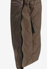 Canada Goose Lodge Label Padded Vest Brown LONG VEST4160MB9394_7605cbcd-f2f3-4970-af47-25e31eb77dea