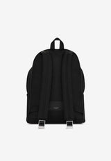 Saint Laurent City Logo Backpack Black 534967FAEYY_1000