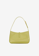 Saint Laurent Le 5 À 7 Leather Shoulder Bag Green 657228B870W_3566