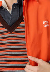 Miu Miu Striped Wool Knit Vest Multicolor MMV337SOOO1844_F0049