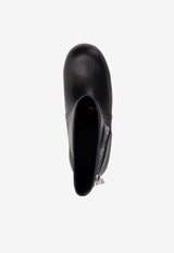 Rick Owens Hollywood 90 Bauhaus Ballast Mid-Calf Boots Black RP01E7872LOO_09