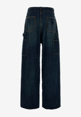 Maison Margiela Washed Straight-Leg Jeans Blue S29KA0390M30037_961