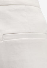 PINKO Jacopone Tailored Flared Pants White 104929A34IZ05_White_44130493