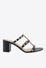 Valentino Rockstud 60 Leather Sandals Black 8W0S0C47VOD0NO_Black_42176761