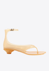 Chloé Jelly Thong Sandals Amber CHC25U09VRQ26O_AmberBrown_41114624