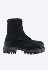 Balenciaga Distressed Combat Strike Boots Black 845015W2H111000_Black_44824495