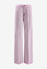 SEAFARER Straight-Leg Denim Pants Pink SWP0082TCF01232283040_Denim_54423257