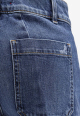 SEAFARER Jane Washed Denim Pants Blue SWP0102TDS00092225999_Denim_54423109