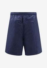 AMI PARIS Ami De Coeur Board Shorts Blue HBW318PA0027A021_ENCRE_48013849