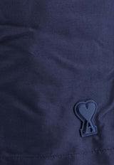 AMI PARIS Ami De Coeur Board Shorts Blue HBW318PA0027A021_ENCRE_48013849