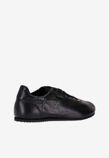 AMI PARIS Soft Low-Top Leather Sneakers Black USN503AL0129_001