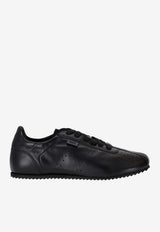 AMI PARIS Soft Low-Top Leather Sneakers Black USN503AL0129_001