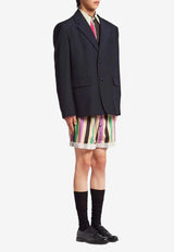 Prada Single-Breasted Wool Blazer Black UGM153S21103HF0AA7