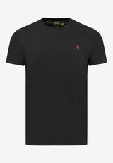 Polo Ralph Lauren Embroidered Logo T-shirt Black 710680785001_RL BLACK_48136816