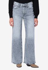 MOTHER Ditcher Roller Sneak Palazzo Jeans Gray 10395-515ADE/R_MOTH-DGB