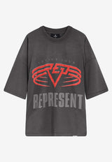 Represent Living Legacy Reversible Faded T-shirt Gray MLM10017646_SUN FADE GREY_29842533