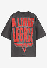 Represent Living Legacy Reversible Faded T-shirt Gray MLM10017646_SUN FADE GREY_29842533