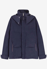 Herno Laminar Removable Hood Zip-Up Jacket Navy GC00023UL111279300_Black_29840876