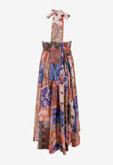 Zimmermann Devi Paisley Print Midi Silk Dress Multicolor 7114DSS231_PTPS_MultiColour_29847665