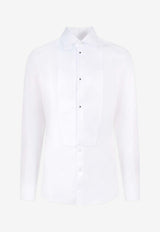 Dolce & Gabbana Formal Shirt with Plastron White G5EN5TFU5U8_W0800_White_29846653