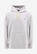 Polo Ralph Lauren  Logo Embroidered Hooded Sweatshirt Gray 710766778006_ANDOVER HEATHER_29845538