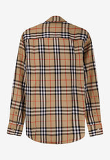 Burberry Vintage Check Long-Sleeved Shirt Beige 8119172B9368_SAND IP CHECK_40017612