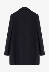 Dries Van Noten Rebela Tied Single-Breasted Coat Black 2520102692216900_Black_29846667