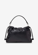 Fendi Flux Maxi Leather Messenger Bag Black 7VA665AV8BF0GXN_Black_49743820