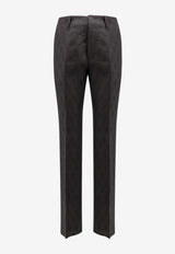 Fendi Tailored Buttoned Pants Black FB1029AU6Y_F0QA1_Black_29855759