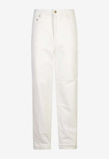 Golden Goose DB Straight-Leg Denim Pants Beige GWP00844P000980_10190_Beige_33339897