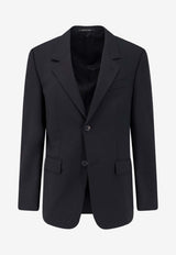 Balenciaga Single-Breasted Buttoned Blazer Black 850759TPT071038_New black_38913517