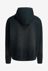 Golden Goose DB Bleached-Effect Oversized Hoodie Black GUP01932P00214690498_Black_41114716