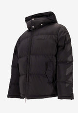 Off-White Diag Arrow High-Neck Puffer Jacket Black OMED066F25FAB001_1010