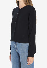 Dolce & Gabbana Cashmere Buttoned Cardigan Black FXVA3Z-JDVC2-N0000