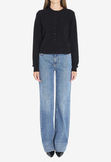 Dolce & Gabbana Cashmere Buttoned Cardigan Black FXVA3Z-JDVC2-N0000