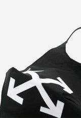 Off-White Arrows Face Mask Gray OMRG003F21FAB0011001