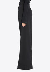 Dolce & Gabbana Tailored Wool Pants Black FTBM0T-GDC7Q-N0000