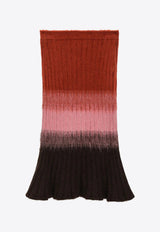 Fendi Knitted Wool Skirt Multicolor FZQ994AYLT/R_FENDI-F1TIN