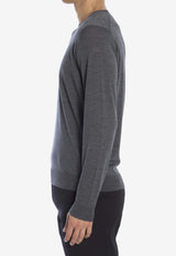 John Smedley Lundy Wool Sweater Gray LUNDY--CHARCOL