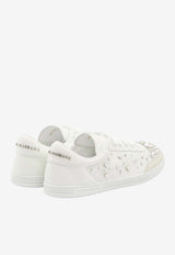 Dolce & Gabbana Saint Tropez Crystal-Embellished Sneakers White CK2379-AX251-8S169